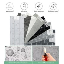 10 Pack Self-Adhesive Marble