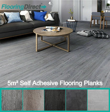 5m² Floor Planks Tiles Self