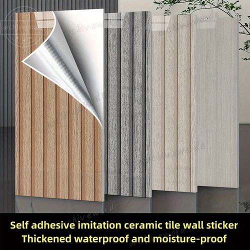 40x self adhesive marble wood - self-adhesive, marble/wood
